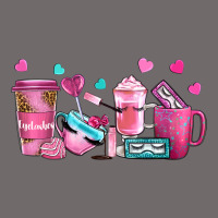 Lash Hustler With Eyelashes Coffee Cups Urban Heavy Tee | Teevron