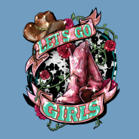 Lets Go Girls Cowboy Boots Cowgirl Urban Heavy Tee | Teevron