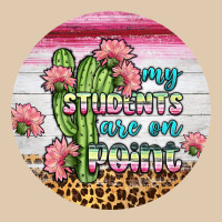 My Students Are On Point Round Earring Heavyweight Sweatshirt | Teevron