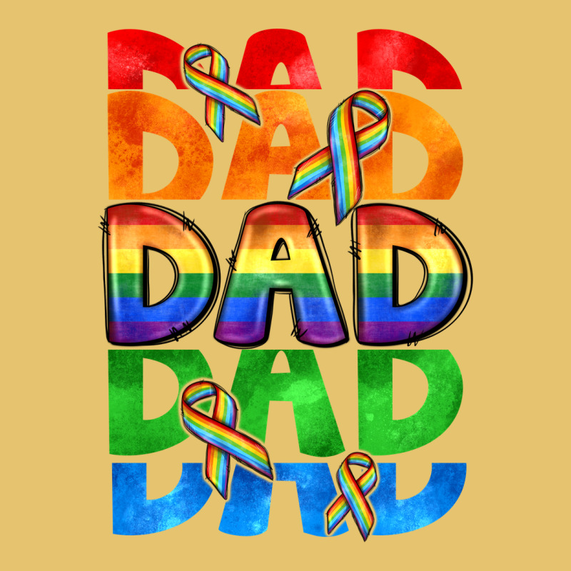 Dad Dad Dad Pride Premium Sweatshirt by CowGirlArtShop | Teevron