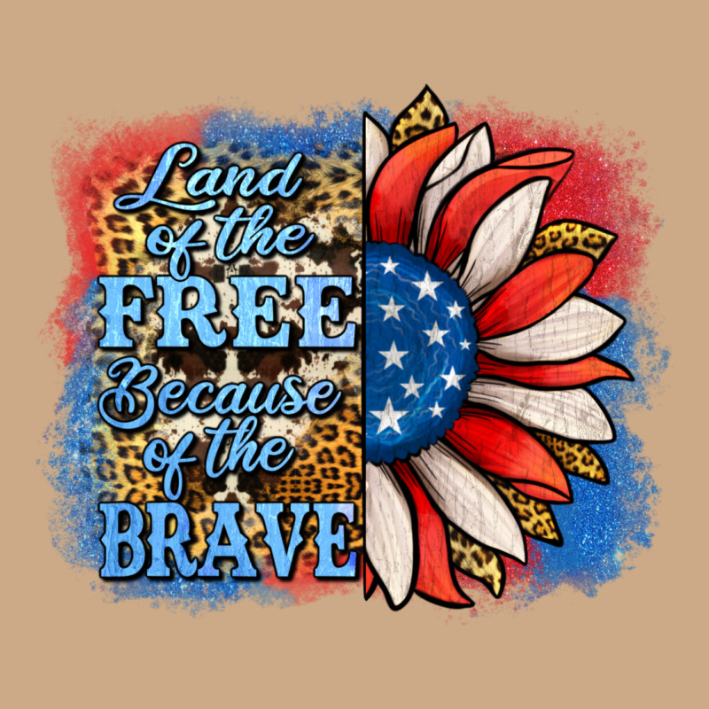 Patriotic Sunflower Land Of The Free Vintage Hoodie by Jasminsmagicworld | Teevron