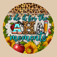 I Do It For The Aha Moments Round Earring Heavyweight Sweatshirt | Teevron
