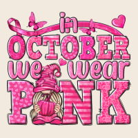 In October We Wear Pink With Gnome Zipper Hoodie | Teevron