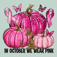 In October We Wear Pink With Pumpkin Zipper Hoodie | Teevron