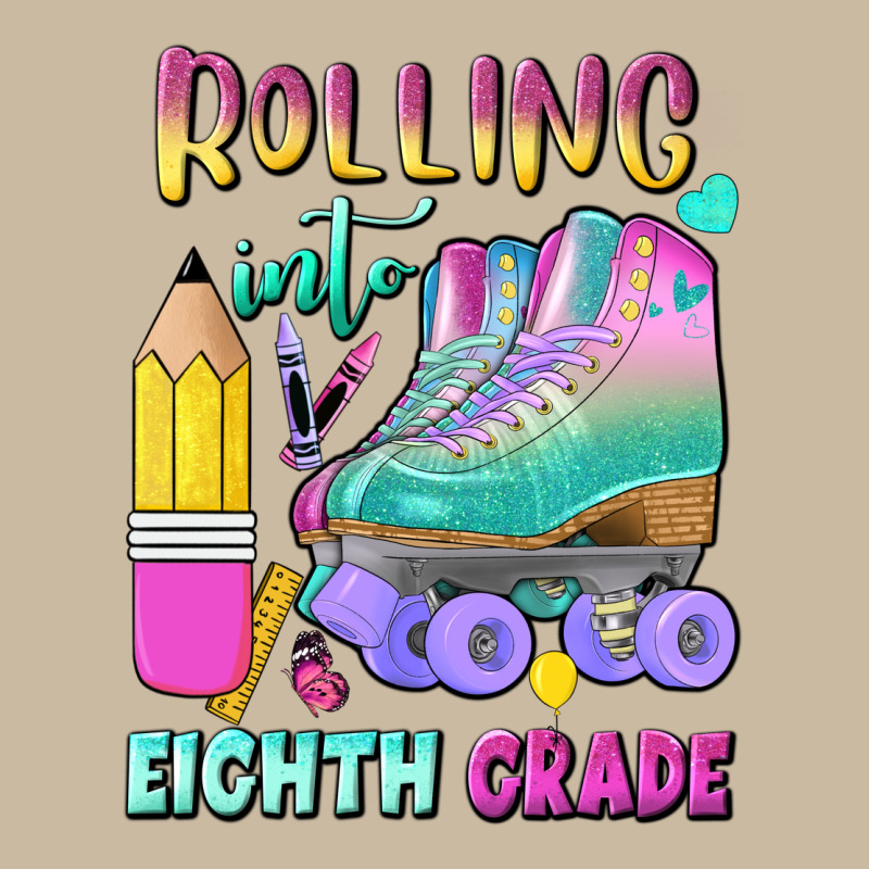 Rolling Into Eighth Grade Long Sleeve Tee by BundleAndBundleShop | Teevron