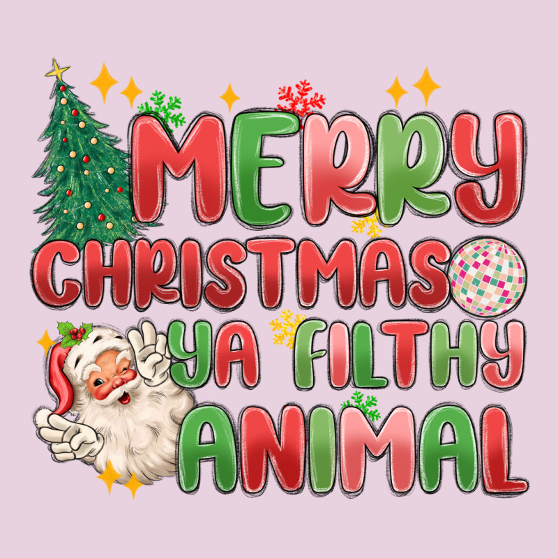 Merry Christmas Ya Filthy Animal Classic Tee by MaliasSmallBusiness | Teevron