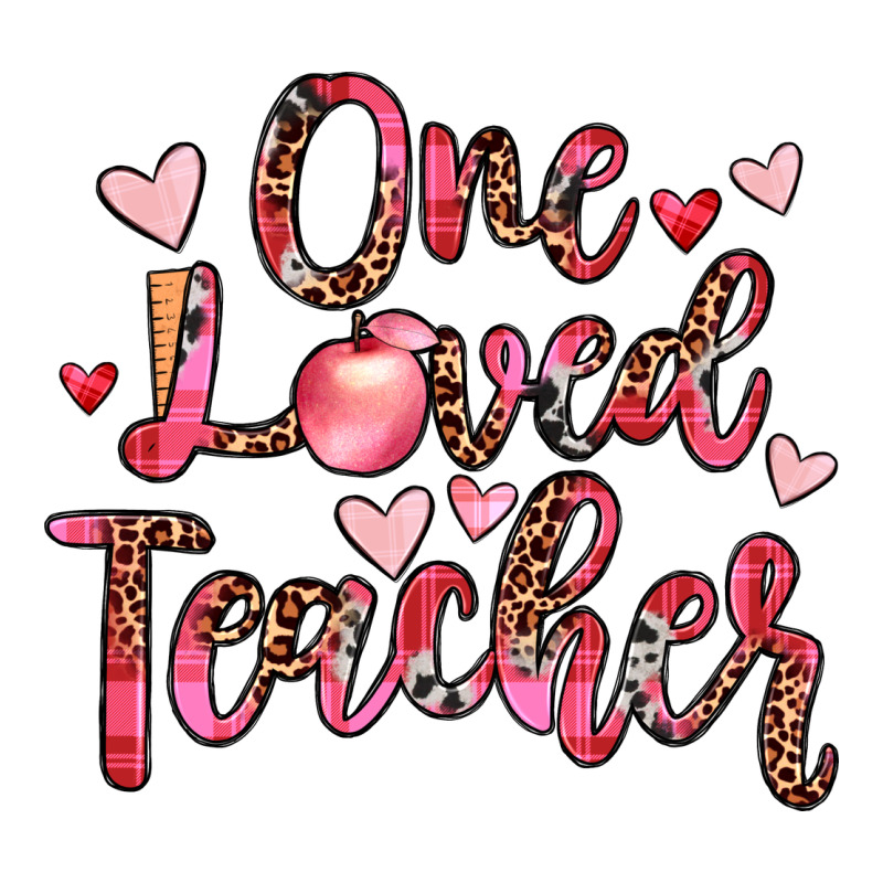 One Loved Teacher Ladies Tee by JahusDesignShop | Teevron