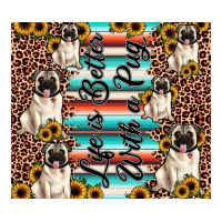 life is better with a pug | Teevron