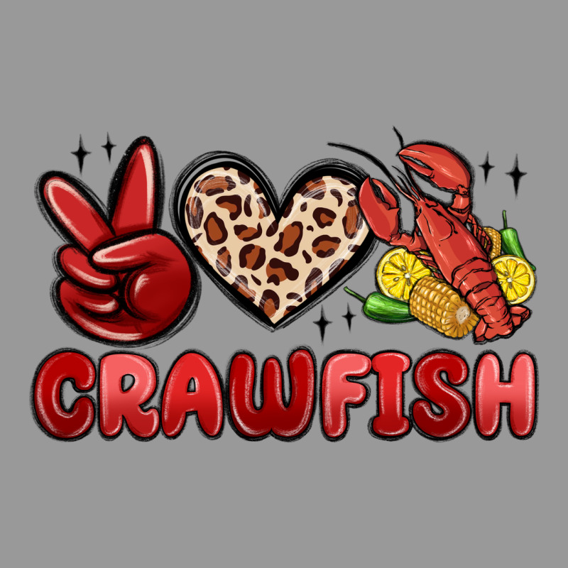 Peace Love Crawfish Vintage Hoodie by MaliasSmallBusiness | Teevron
