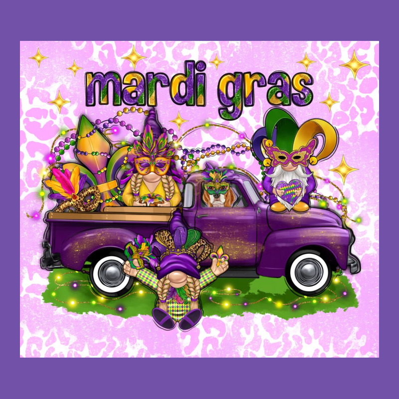 Mardi Gras With Gnomies Tumbler Premium Sweatshirt by HowdyJamesFarm | Teevron