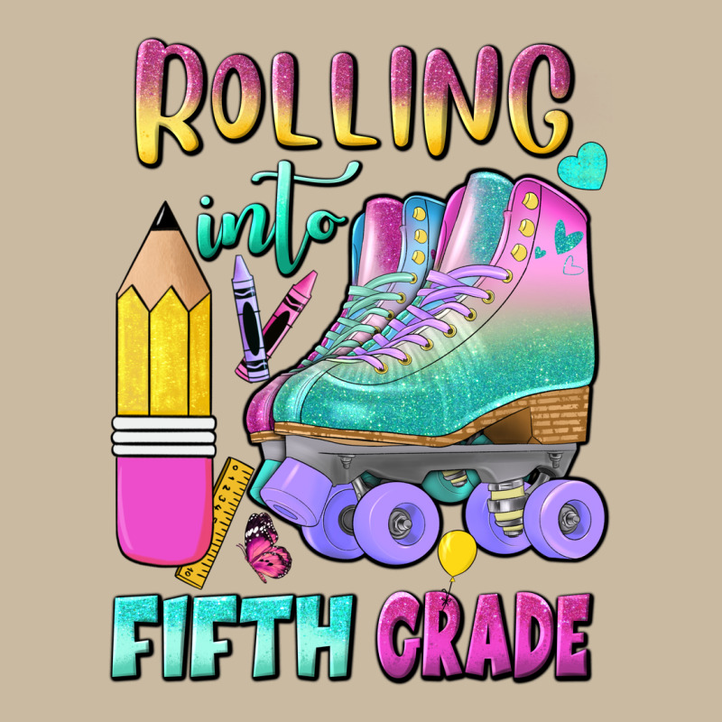 Rolling Into Fifth Grade Long Sleeve Tee by BundleAndBundleShop | Teevron
