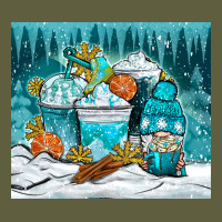 Winter Coffee Cups With Gnome Vintage Tee | Teevron