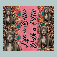 Life Is Better With A Pittie Heavy Core Tee | Teevron