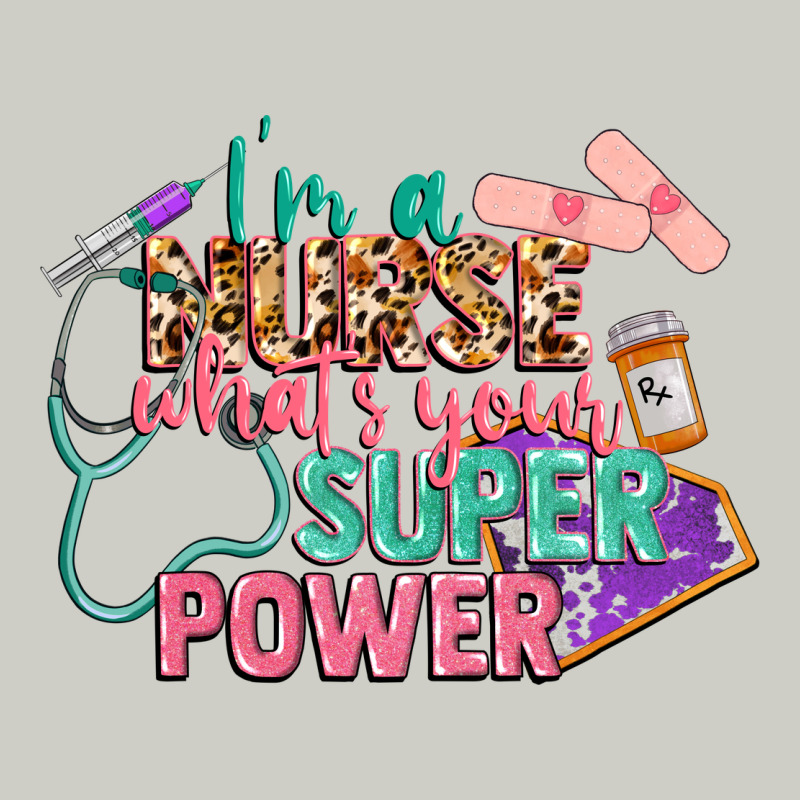I'm A Nurse What's Your Superpower Heavyweight Hoodie by CowGirlArtShop | Teevron
