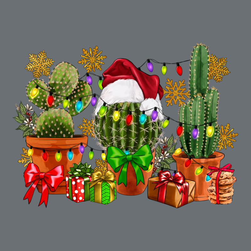Christmas Cactus Premium Hoodie by CowGirlArtShop | Teevron