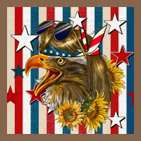 Mullet Eagle Seamless Pattern Premium Tee | Teevron
