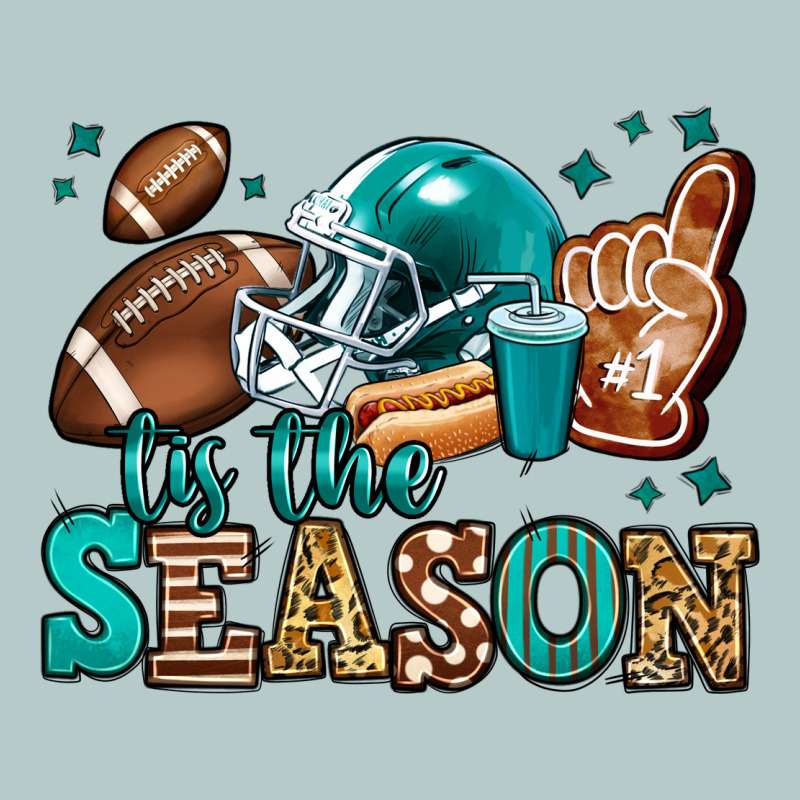 Tis The Season American Football Heavy Core Tee by Jasminsmagicworld | Teevron