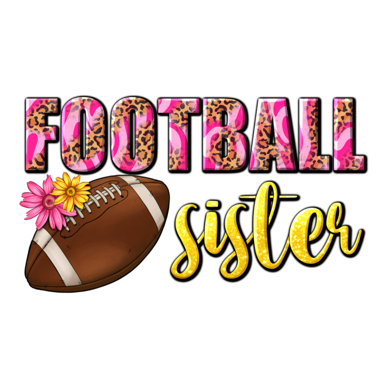 Football Sister Long Sleeve Tee by BundleAndBundleShop | Teevron