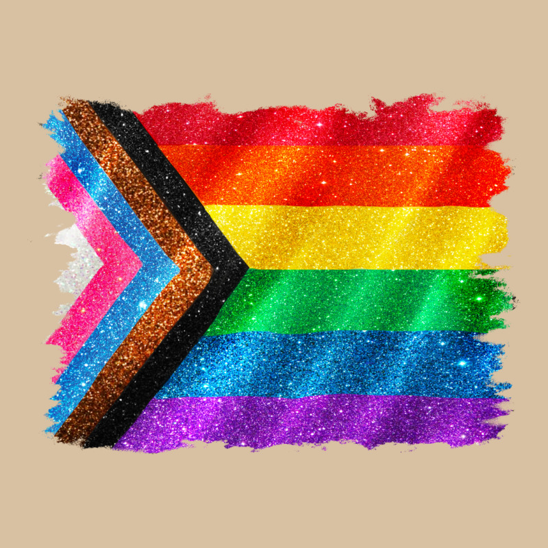 Pride Flag Background Heavyweight Hoodie by CowGirlArtShop | Teevron