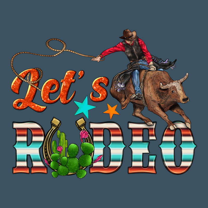 Lets Rodeo Urban Heavy Tee by NancyCooperArtShop | Teevron