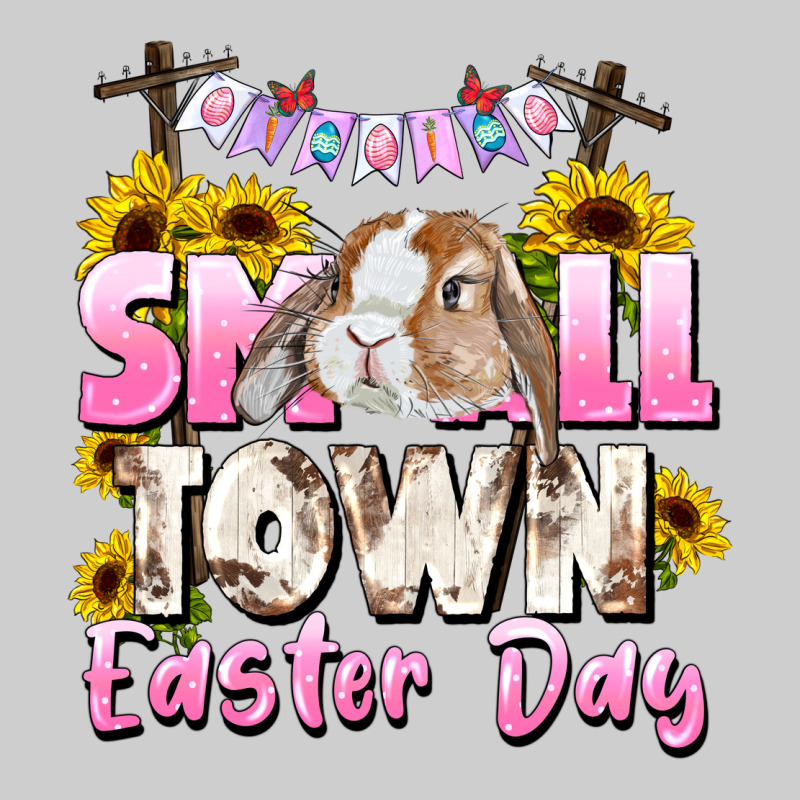 Small Town Easter Day Premium Sweatshirt by CowGirlArtShop | Teevron