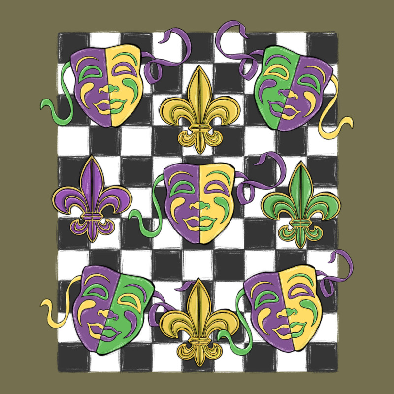 Mardi Gras Vintage Hoodie by MaliasSmallBusiness | Teevron
