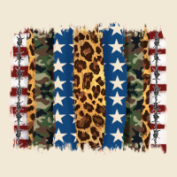 Usa Army Pattern Brushstroke Premium Tee | Teevron