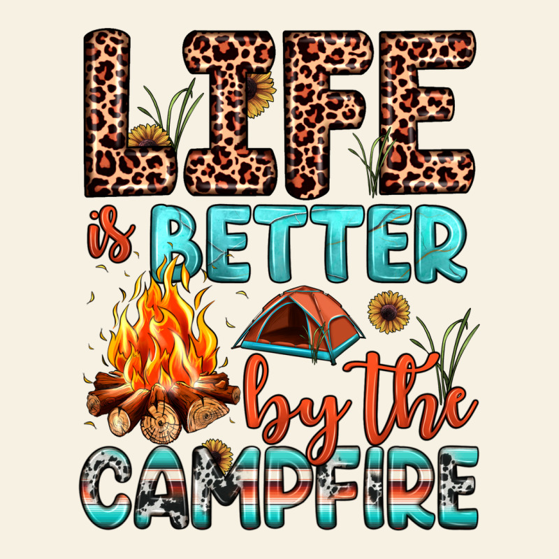 Life Is Better By The Campfire Vintage Tee by JahusDesignShop | Teevron