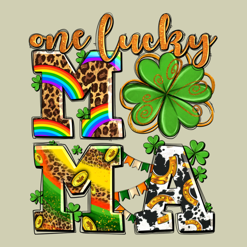 One Lucky Mama Heavy Core Tee by AdoDesignShop | Teevron