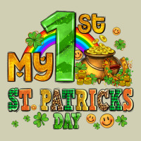 My First St Patricks Day With Coins And Shamrocks Heavy Core Tee | Teevron