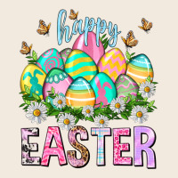 Happy Easter With Eggs Zipper Hoodie | Teevron
