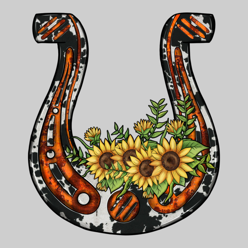 Horseshoe Sunflower Premium Tee by JahusDesignShop | Teevron