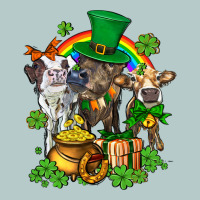 Little Cows And St Patricks Party Heavy Core Tee | Teevron