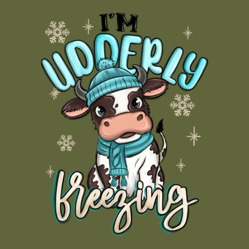 I'm Udderly Freezing Baby Cow Classic Tee by MaliasSmallBusiness | Teevron