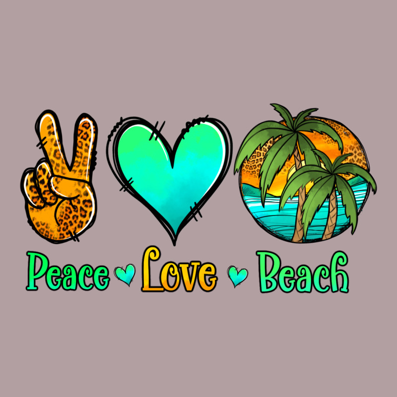 Peace Love Beach Vintage Hoodie by Jasminsmagicworld | Teevron