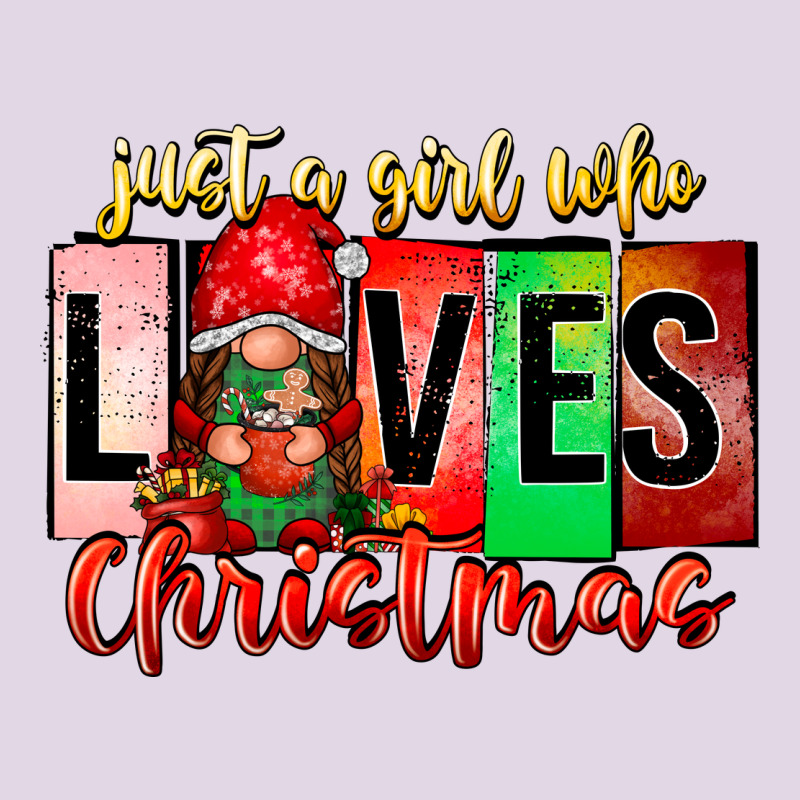 Just A Girl Who Loves Christmas Classic Tee by CowhideDigitalArt | Teevron