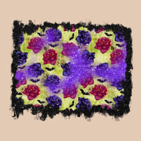 Halloween Bat And Roses Background Urban Hoodie | Teevron