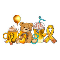 childhood cancer ribbon and coffee cups | Teevron