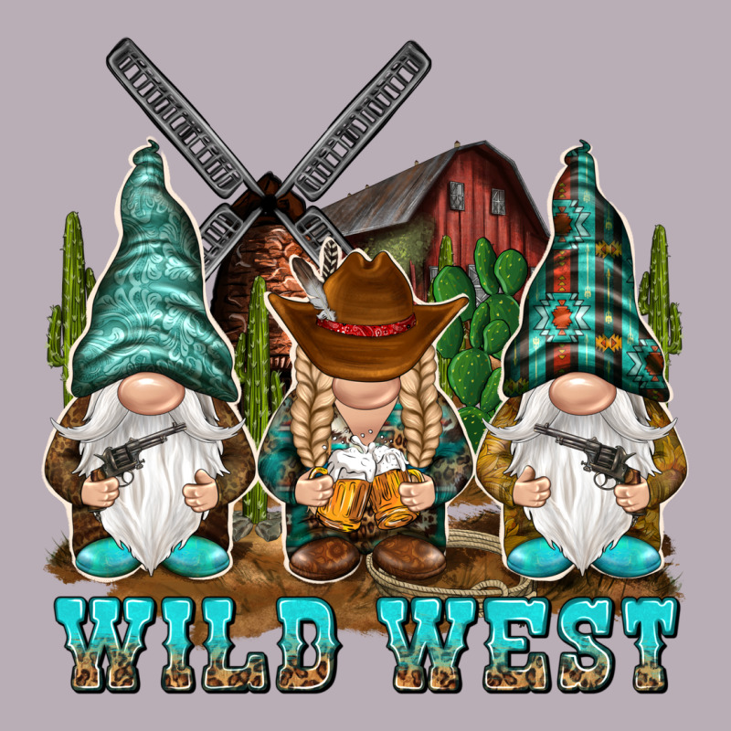 Wild West Gnomies Vintage Tee by NancyCooperArtShop | Teevron