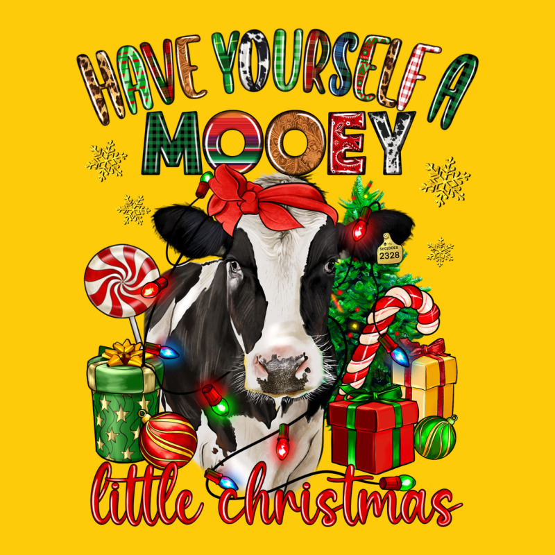 Have Yourself A Little Christmas Cow Premium Hoodie by CowGirlArtShop | Teevron