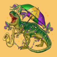 Mardi Gras Tree Rex Vintage Hoodie | Teevron