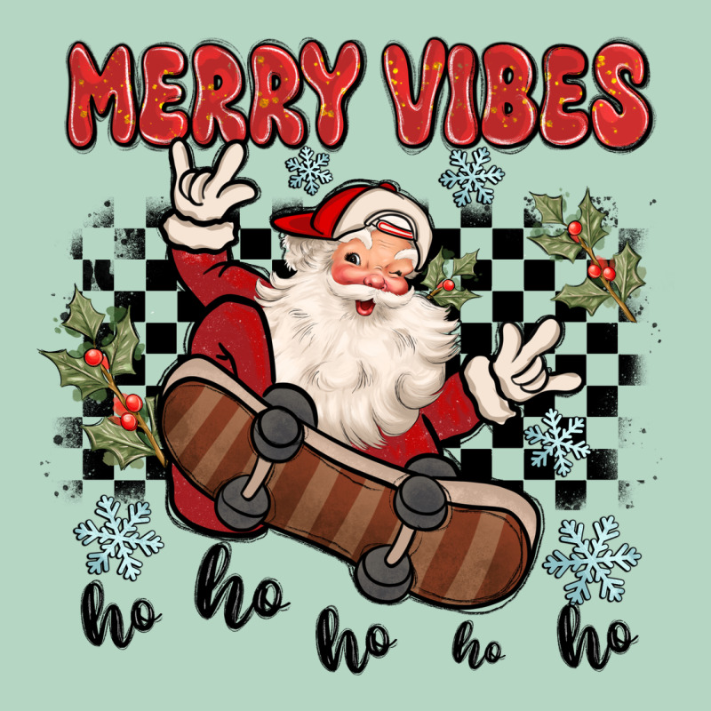 Merry Vibes Ho Ho Ho Classic Tee by MaliasSmallBusiness | Teevron