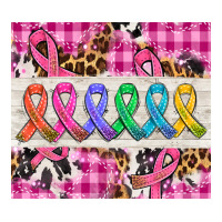 western colorfull cancer ribbon | Teevron