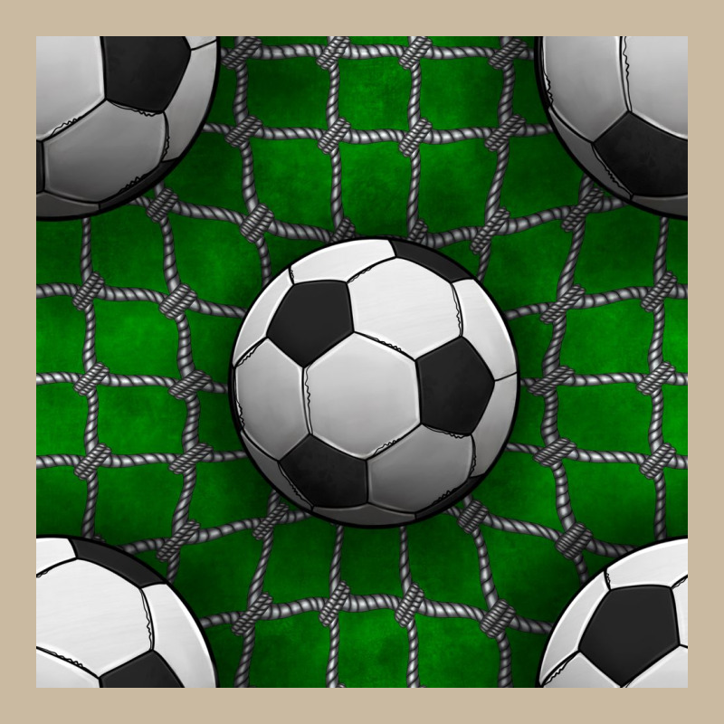 Soccer Ball With Goal Nets Seamless Pattern Long Sleeve Tee by BundleAndBundleShop | Teevron