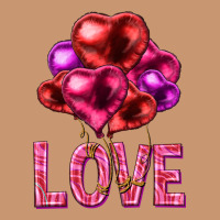 Love Heart Balloons Valentine's Day Heavyweight Hoodie | Teevron
