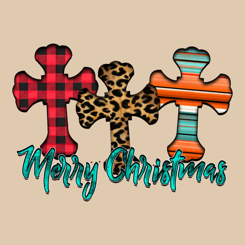 Merry Christmas Cross Classic Tee by CowhideDigitalArt | Teevron