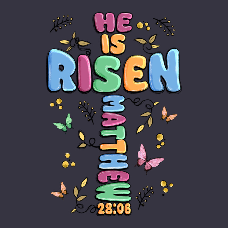 He Is Risen Cross Vintage Hoodie by MaliasSmallBusiness | Teevron