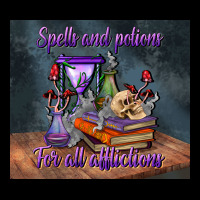 Spells And Potions For All Afflictions Tumbler Urban Hoodie | Teevron