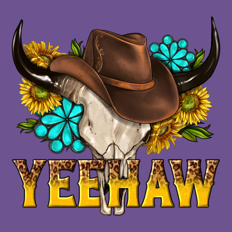 Yeehaw Bull Skull Vintage Tee by NancyCooperArtShop | Teevron