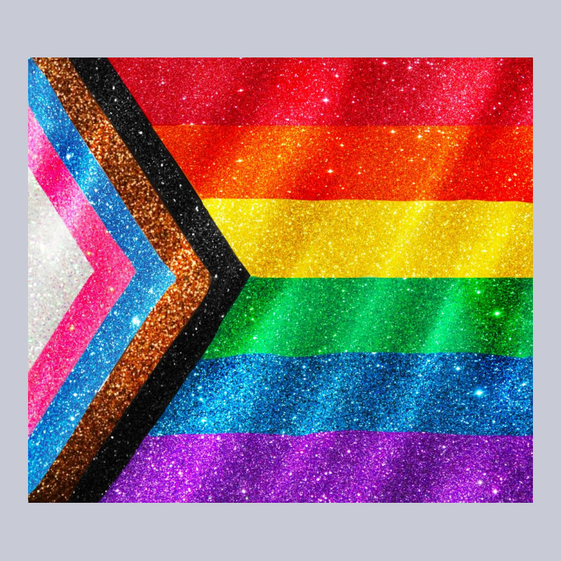 Pride Flag Heavyweight Hoodie by CowGirlArtShop | Teevron